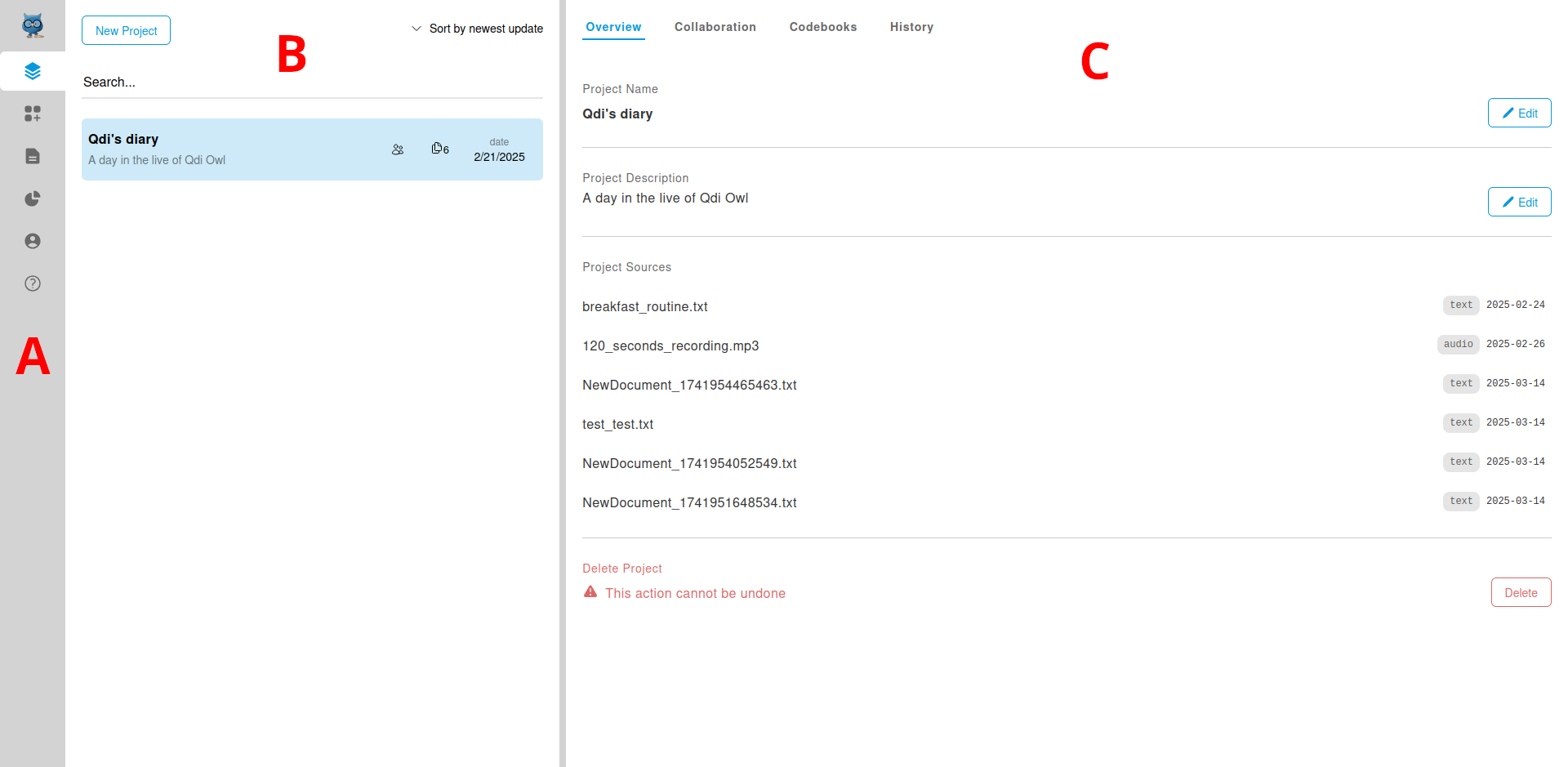 user interface desktop