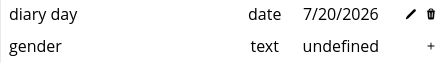 variables trigger button