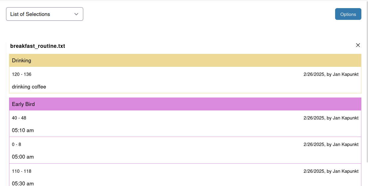 visualization example
